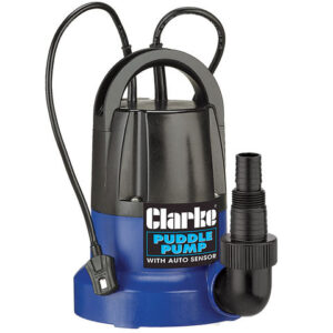 Clarke PSP105 Submersible Clean Water Puddle Pump With Auto Sensor, (230V)