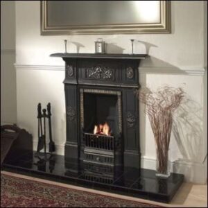 Clarke Dorchester Cast Iron Fireplace.