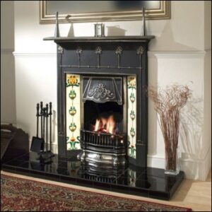 Clarke Berkeley Cast Iron Fireplace