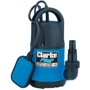 Clarke CSE400A Clean Water Submersible Water Pump, 230V.