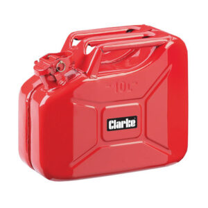 Clarke JC10LS 10 Litre Fuel Can, Red