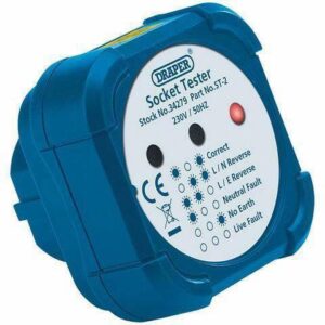 Draper 13A Socket Tester