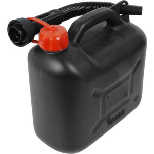 MachineMart Plastic Fuel Can Black 5L
