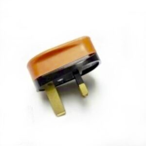 MachineMart Electrical Plug Heavy Duty Rubber - Orange 13A
