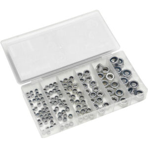Clarke 100 Piece Assorted Nylon Lock Nuts