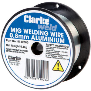 Clarke Aluminium Welding Wire 0.8mm 0.3kg