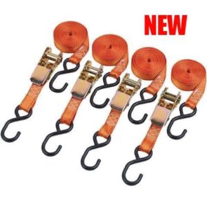 Clarke CHT758 4.5m Heavy Duty Ratcheting Tie Down (Pack Of Four)