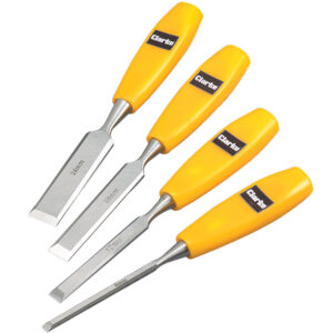 Clarke CHT347 4-Pce Wood Chisel Set