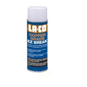 LA-CO EZ BREAK Anti-seize & Lubricating Compound Spray – Copper Grade 982° C, 385gr.