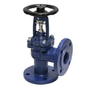 ARI FABA Plus Angle Pattern Bellows Sealed Globe Valve DN15