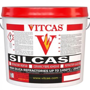 Vitcas Silcas A-Refractory Mortar 1400°C, 25kg.