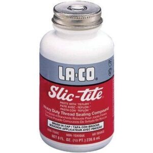 La-Co Slic-Tite Premium Thread Sealant Paste with PTFE -46°C to 260°C, 473ml
