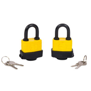 MachineMart Fort Knox 2 Piece Water Resistant Padlocks