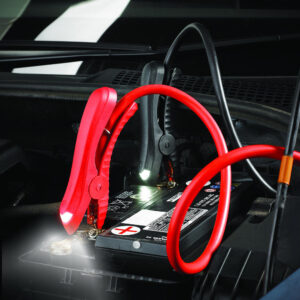 Clarke CJL25LED 220Amp Booster Cable With LED Clamp