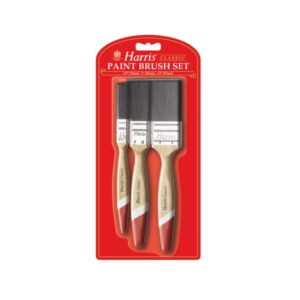 Harris Classic Set of 3 Paint Brushes (1'', 1.5'', 2'')