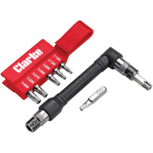 Clarke PRO 39 8-Pce TX Tamper Proof Bit Set