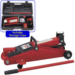 Clarke CTJ2MB 2 tonne DIY Trolley Jack with carry case