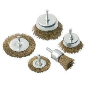 Clarke CHT563 - 5pce Wire Brush Set