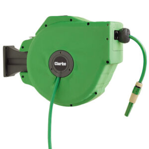 Clarke WHR20 20 metre Auto Rewind Water Hose Reel