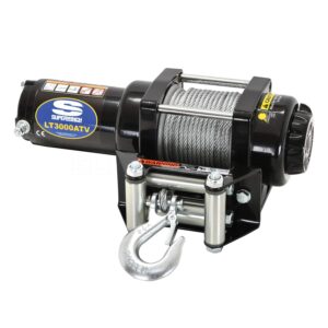 SuperWinch ATV3000 12V DC Winch, 3,000 lbs rated line pull