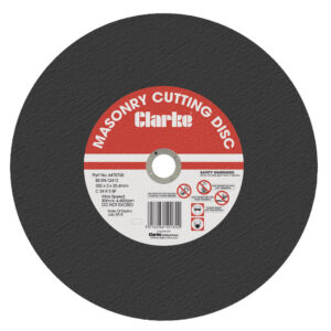 Clarke 350x22x3mm Flat Masonry Cutting Disc