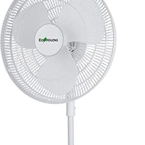 Duracraft 3Speed Oscillating Floor Stading Fan, 230V