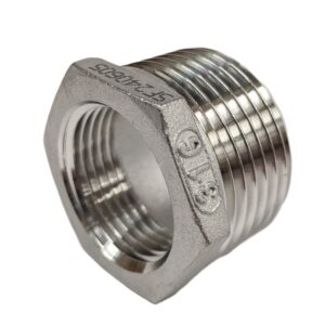 Mondeo Stainless Steel AISI316 Hexagonal Bushing 11/2’’M x 11/4’’ F