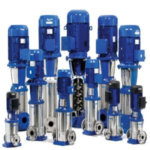 Lowara e-SV Series Vertical Multistage Pumps in Stainless Steel