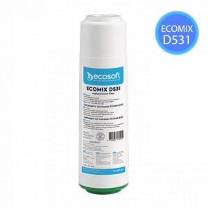 Ecosoft Ecomix D531 Replacement Resin and Activated Carbon Filter 10″