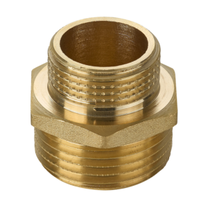 Brass Threaded Pipe Reducer Nipple Male 1'' x 1/2'' BSP