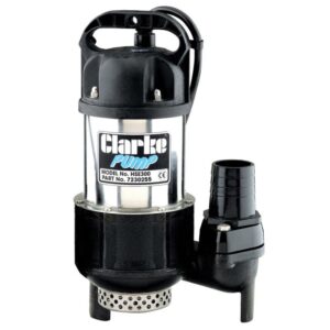 Clarke HSE360 2" Submersible Water Pump, 230V