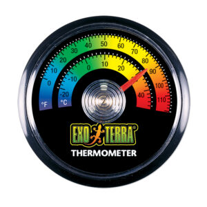 Exo Terra Round Thermometer for Reptile Terrarium  
