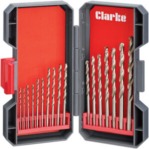 Clarke CHT762 17-piece Drill Set (1.5-6MM)