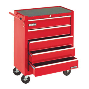 Clarke CTC500 Mechanics’ Steel 5 Drawer Tool Cabinet