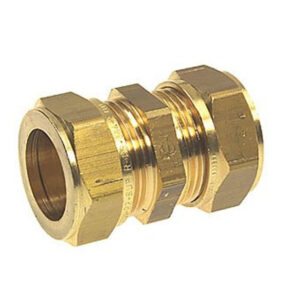 18X18mm Brass Straight Compression Fitting
