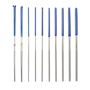 Blue Spot 12-Piece Flexible Round Diamond Files