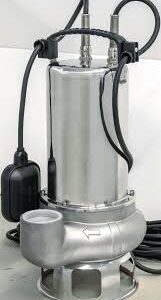 Speroni SNX 1402-VS Stainless Steel Submersible Pump w/Vortex impeller, 230V