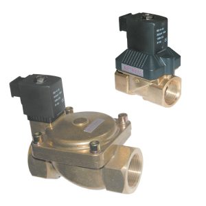 Antares Brass Solenoid Valve (normally closed) W/out Coil, ¾’’